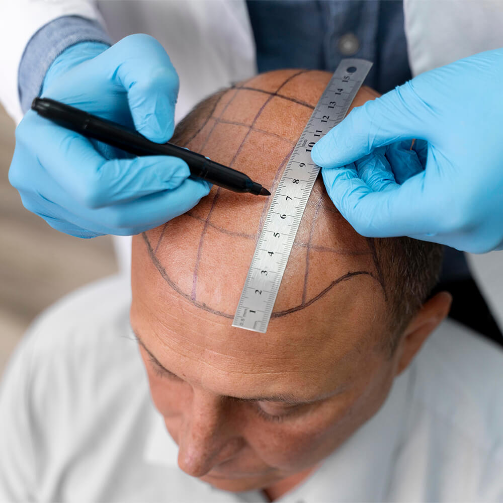 Căderea părului la bărbați - Terapia Vampir & PRP